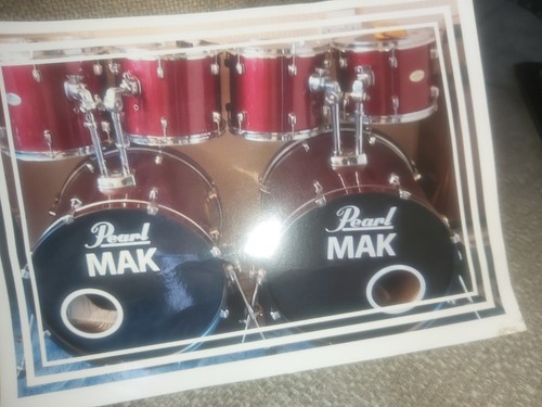 Pearl peice drum kit - peice,