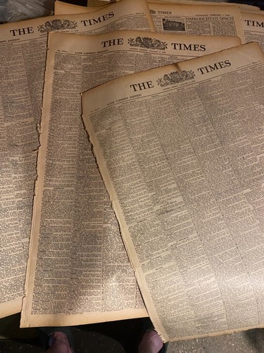 Collection times - of,