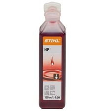 GENUINE STIHL ONE SHOT HP 2-STROKE ENGINE OIL RED 100ml 07813198401