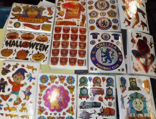 Childrens metallic stickers - childrens,