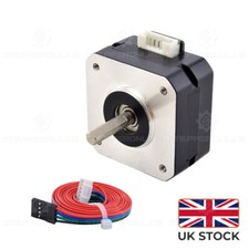 STEPPERONLINE Nema 17 Pancake Stepper Motor 23mm 17Ncm Bipolar 1A CNC Extruder