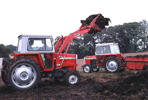 Vintage massey ferguson 575 - ferguson,
