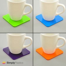 Coloured Acrylic Drinks