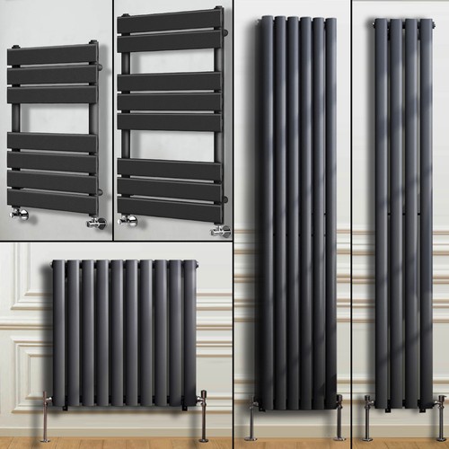 Anthracite flat panel - anthracite,