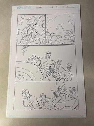 Avengers original comic art - #2,