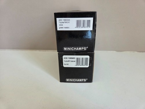 Minichamps boxes - minichamps, (x2)