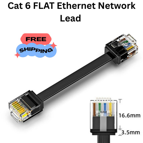 Cat flat ethernet network - 6,