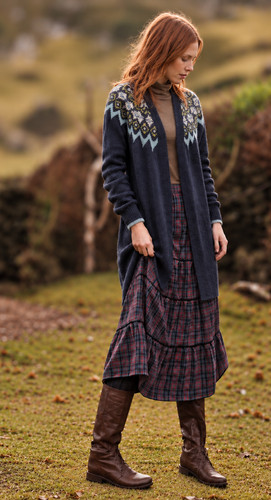 Brora blue fairisle - brora, superkid