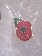 2020 Poppy Enamel Badge 2cm approx
