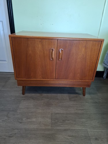 Plan mid century teak door - g,