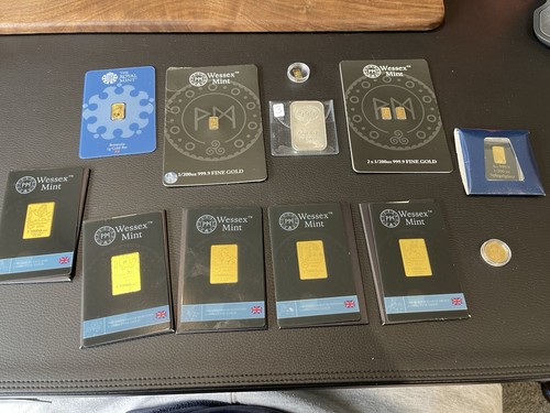 Gold silver bullion - gold,