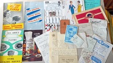 Vintage Ephemera Job Lot Robinsons Pins, Stork Margarine Advertising Etc (A)