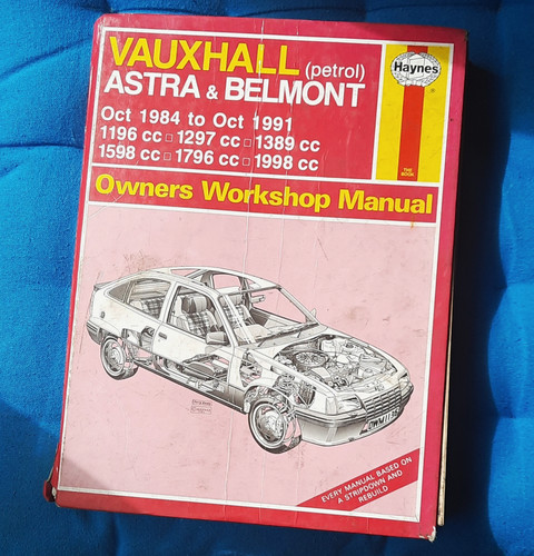 Haynes manual vauxhall astra - haynes, &
