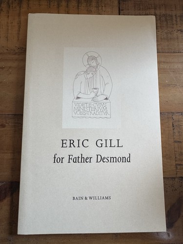 Eric gill for father - for,