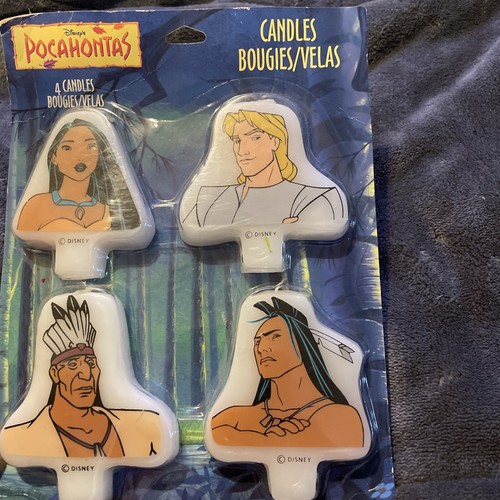 Vintage pocahontas candles - vintage,