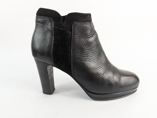 Manas black leather - black,