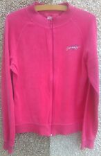 LADIES JACKET & ZIP by PINEAPPLE, UK SIZE 10, BUST 40", DEEP ROSE PINK, RIBBED