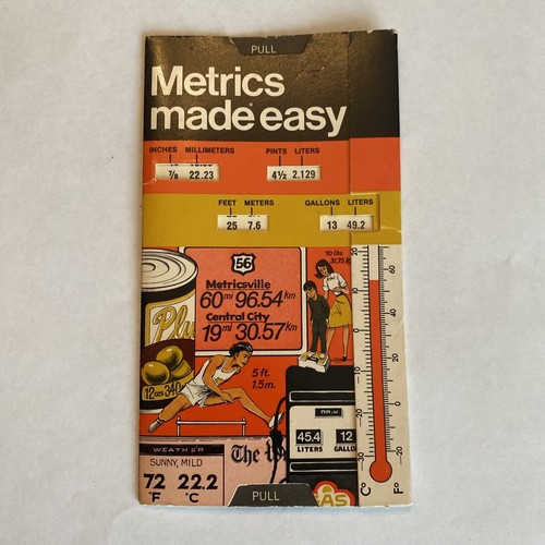 Vintage metric conversion - metric,