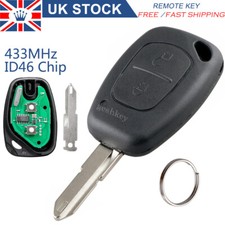 for Renault Traffic Master Kangoo Vauxhall Vivaro Movano Remote Key Fob 433MHz