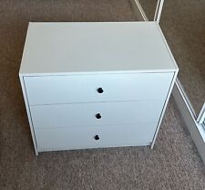 IKEA KOPPANG 3-Drawer Chest Gray Storage Cabinet - Modern 