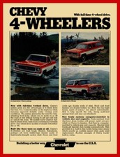 1974 Chevrolet 4WD Trucks NEW