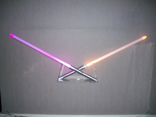 Star wars lightsaber double - star,