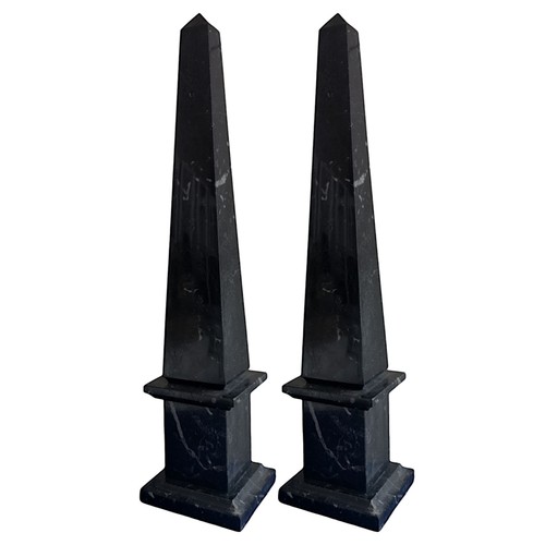 Pair obelisks black - pair,