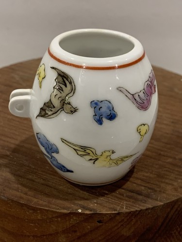 Vtg chinese porcelain bird - vtg,