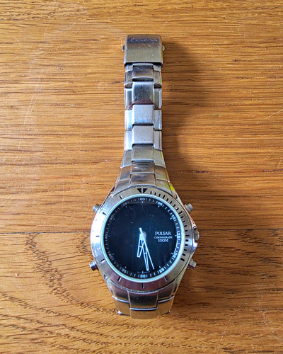 Pulsar chronograph 100m black - pulsar,