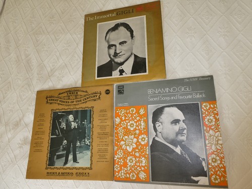 Beniamino gigli three - three, albums