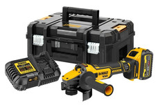 DEWALT DCG409T1 18V XR FLEXVOLT ADVANTAGE ANGLE GRINDER + 6Ah Battery (New)
