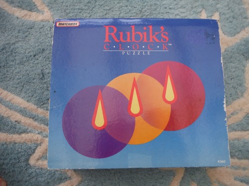 Vintage rubiks clock puzzle - vintage,