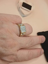 9 carat gold gents .82 carat