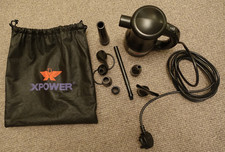 XPower Wired Power Dust Blower With Accessories And Storage Bag - Tested