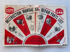 Vintage Penn Reels Instruction