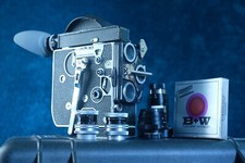 Bolex H16 Reflex (16mm Film Camera) + Switar Kern Palliard Lenses