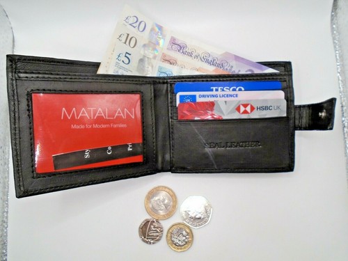 Designer mens leather wallet - designer,