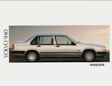 Volvo 940 Saloon & Estate 1991-92 UK Market Brochure S GL SE GLE Turbo Diesel