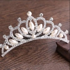 Girls First Holy Communion Tiara Girl Hair Accessory Headband Headdress