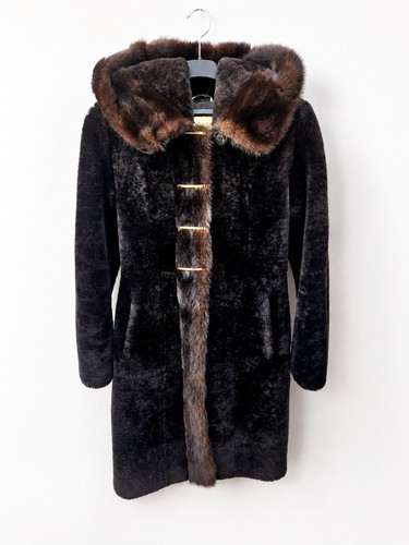 Vintage natural sheepskin - natural,