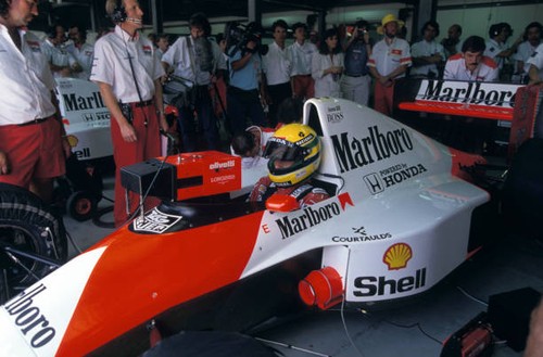 Ayrton senna sits - ayrton, his