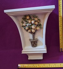 ITARTS Vintage Resin Wall Shelf Sconce Fruit Tree Ornament Cottagecore #14