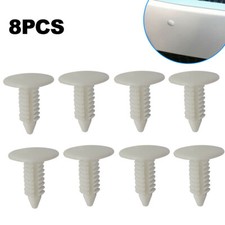 8x White Car Accessories