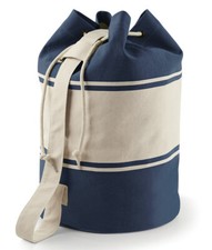 Canvas Duffle Bag Mens Womens Drawstring Sailor Style Kit Bag Gym Rucksack 