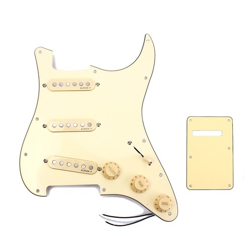 Prewired loaded sss pickguard - loaded,