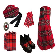 Mens Rare Scottish Tartan Kilt