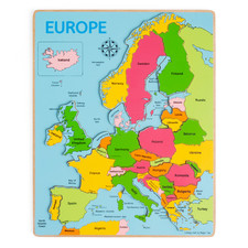 Bigjigs Toys Europe World Map