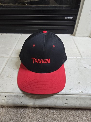 Tokheim hat vintage red and