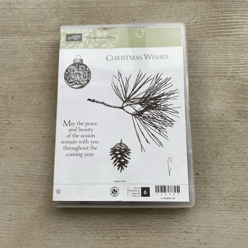 Stampin ornamental pine - ornamental,