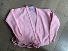 girls ballet wrap cardigan 34” Candy Pink